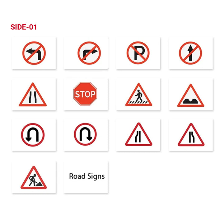 Road signs Flash Cards – Bloomy Brain Toys
