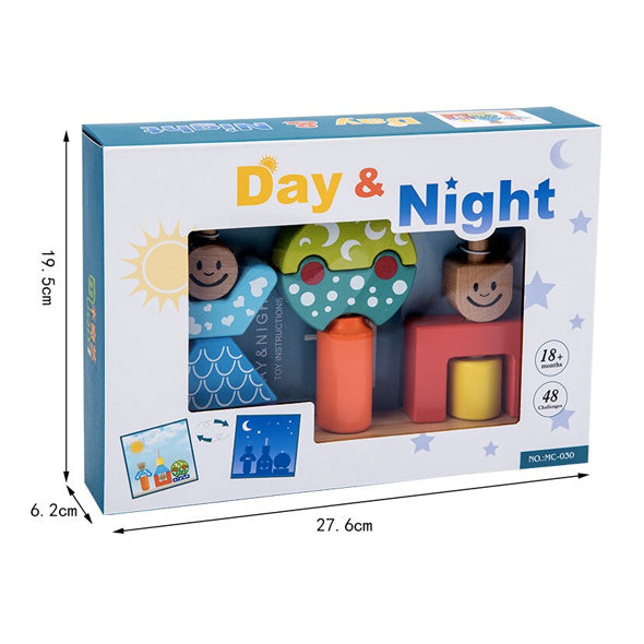 Day and Night Wooden Puzzle