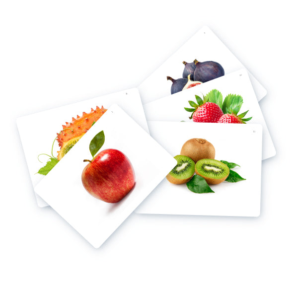 Fruits and Veggies - Bundle Flash Cards