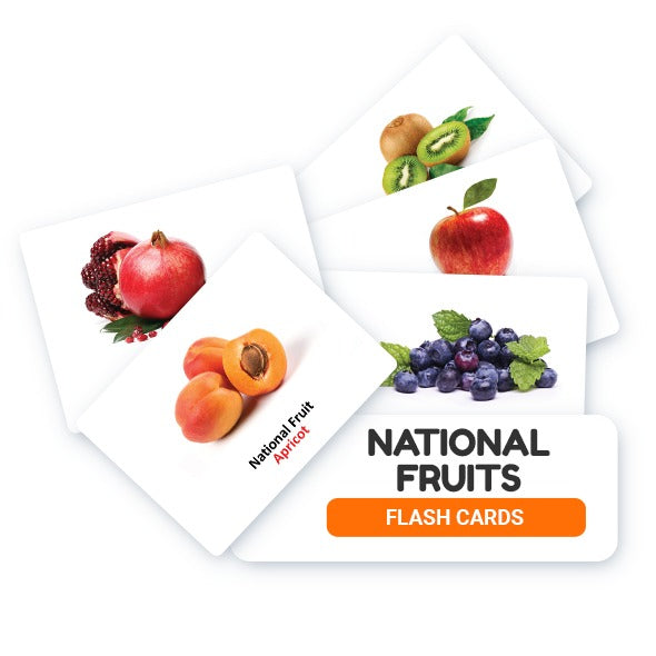 National Fruits flashcards