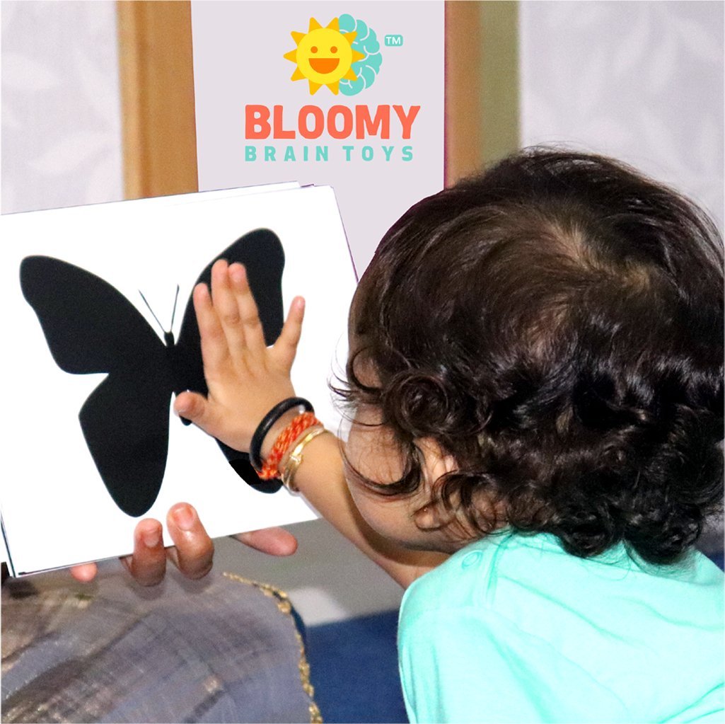 Visual Stimulation - Baby Flash Cards - Bloomy Brain Toys